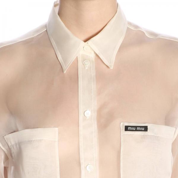 Di Mezza Organza Camicia Manica Seta OiZuTkXP