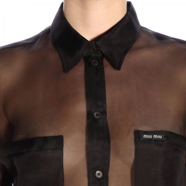 Di Mezza Organza Camicia Manica Seta OiZuTkXP