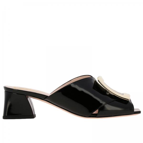 ROGER VIVIER: Shoes women | Heeled Sandals Roger Vivier Women Black ...