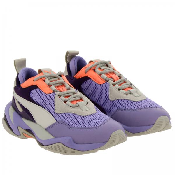 puma suede platform lavender
