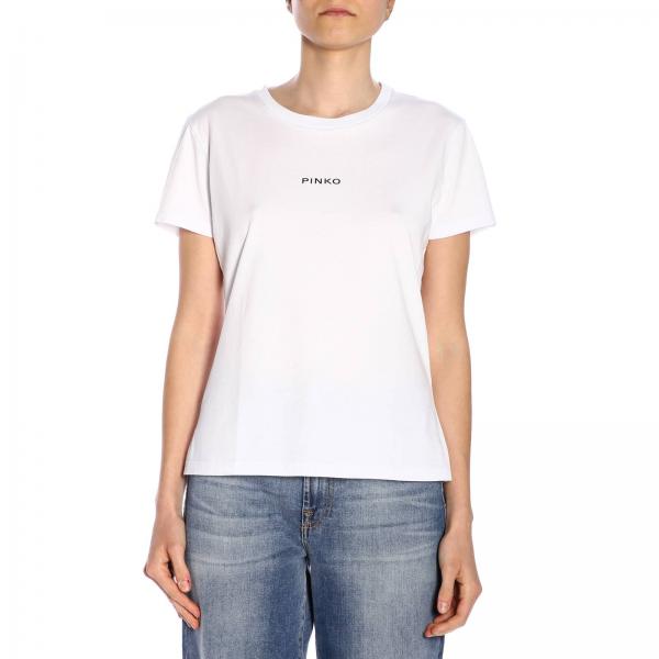 T-shirt women Pinko | T-Shirt Pinko Women White | T-Shirt Pinko 1N12EL ...