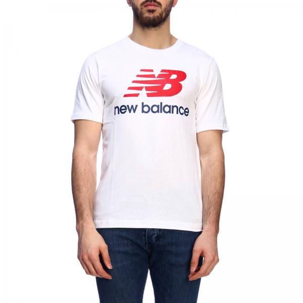 New Balance Outlet: T-shirt men | T-Shirt New Balance Men White | T ...
