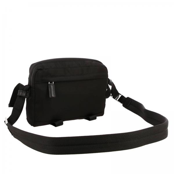 Tracolla NeroCamera In Ooo Con Logo Uomo Bag Triangolare 973 Nylon 2vh043 Prada Borsa A Bandoliera CoWBderx