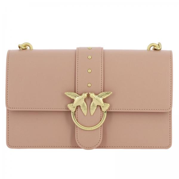 Bolso de cuero Pinko Love simply 11