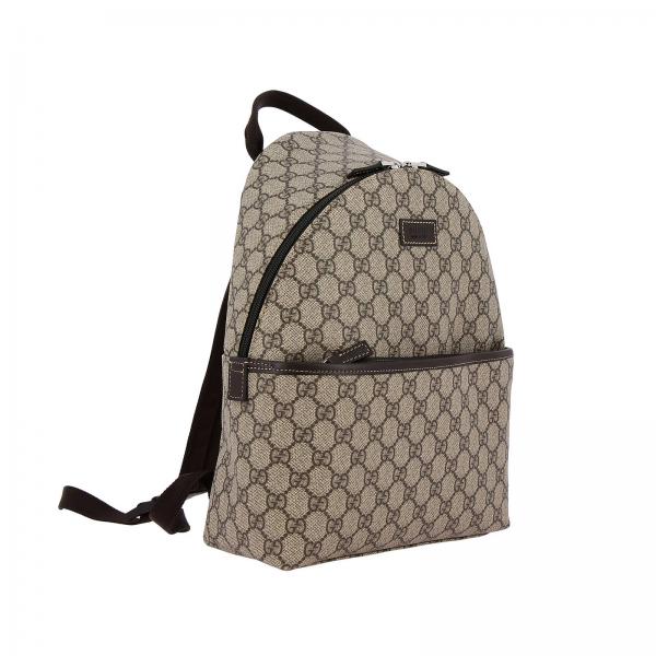 GUCCI: Supreme classic backpack | Bag Gucci Kids Beige | Bag Gucci ...