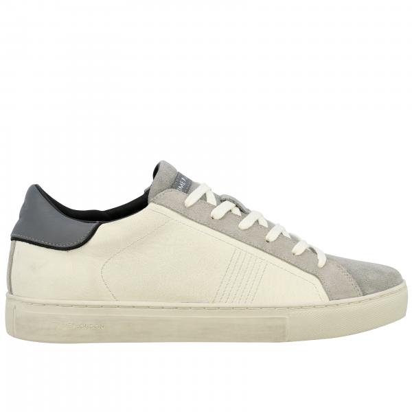 Crime London Outlet: Shoes men - White | Sneakers Crime London 11517AA2 ...
