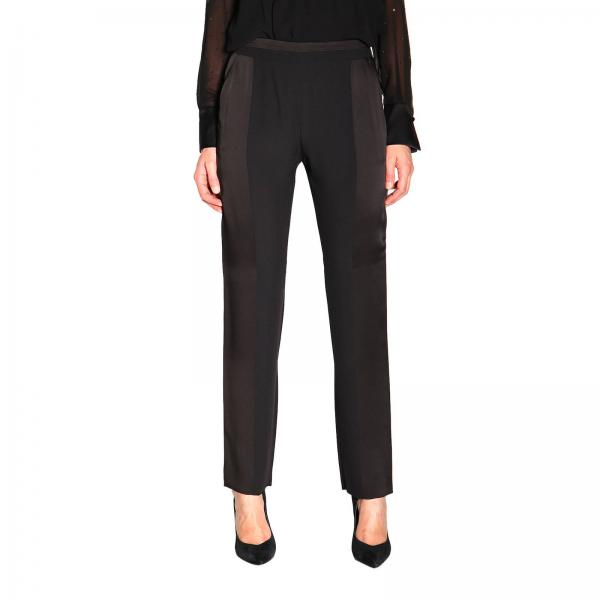 Max Mara Outlet Pantalon Femme Noir Pantalon Max Mara Giglio Com