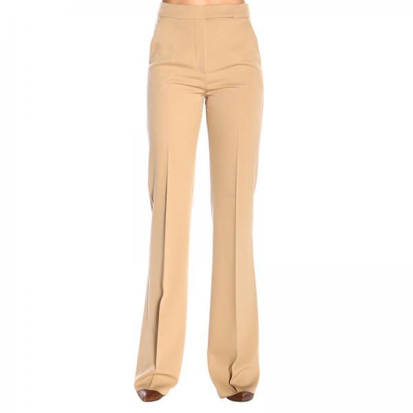 Max Mara Biavo classic high waisted pants with American pockets | Suit ...