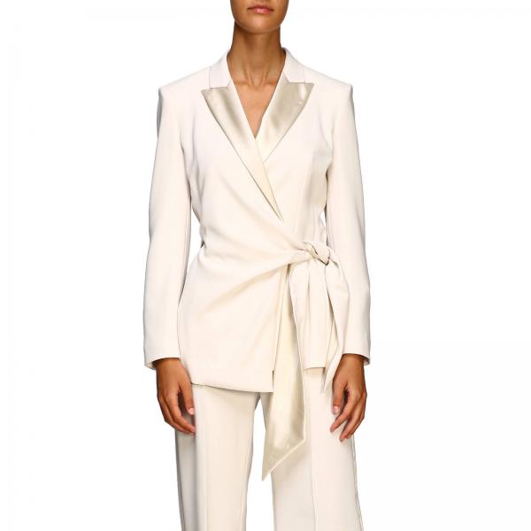 Max Mara Outlet: suit for women - Cream | Max Mara suit 10460294 online ...