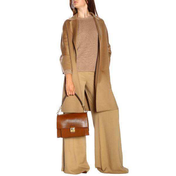 Borsa Spalla NocciolaDiva A Manico E Furla 1021352 Operata In Con Media Bwi8 Donna Pelle Tracolla fb6y7g