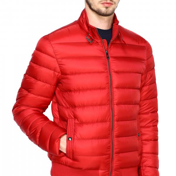 Belstaff Outlet: Circuit quilted jacket in nylon - Red | Belstaff ...