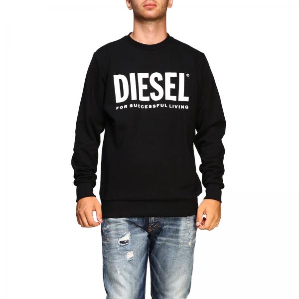 diesel logo sweater