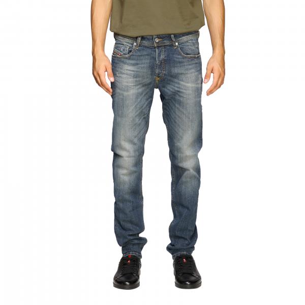 Diesel Sleenker Stretch skinny denim jeans with 5-pockets | Jeans ...