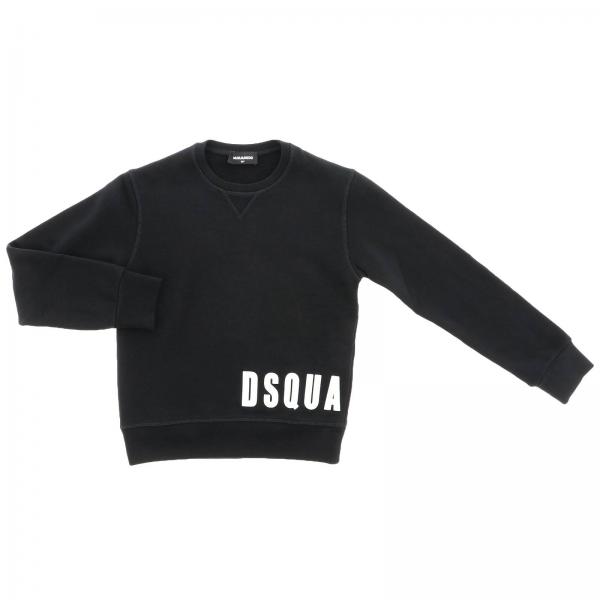 Dsquared2 sweatshirt with long sleeves and maxi logo