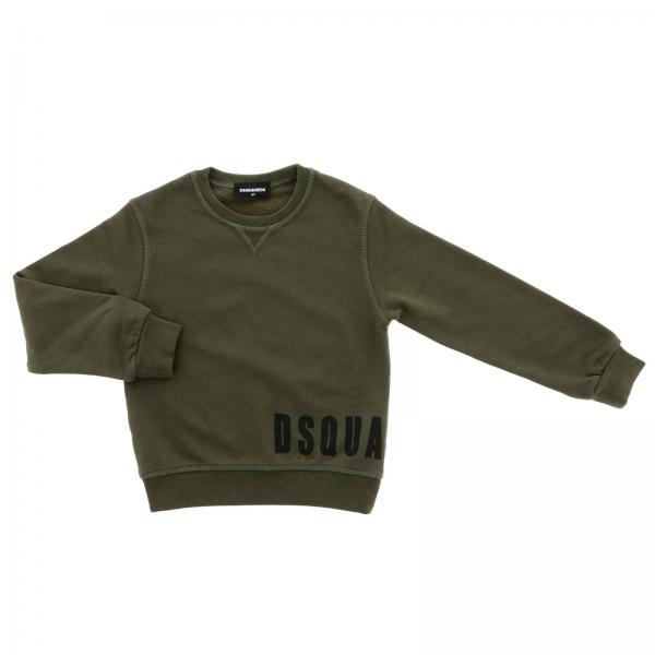 Dsquared2 sweatshirt with long sleeves and maxi logo
