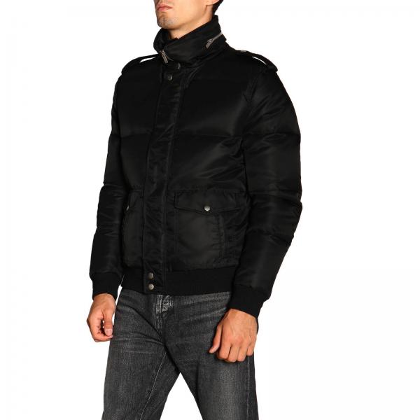 Laurent Saint Y956v NeroPiumino 583963 Giacca Uomo Motor zULGMVpjqS