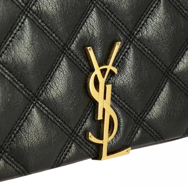 Borsa Ysl 1d319 LaurentBecky Donna In Trapuntata Wallet Mini Con Saint Pelle Monogramma 585031 Chain XPkwiuTOZ