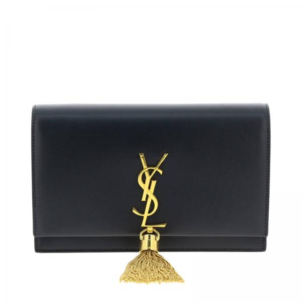 kate ysl monogram leather chain wallet bag