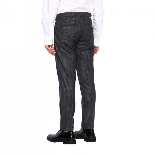 Micro America Lana Pantalone Tasche Quadro Uomo BaronioReef W1900 Yb6gf7y