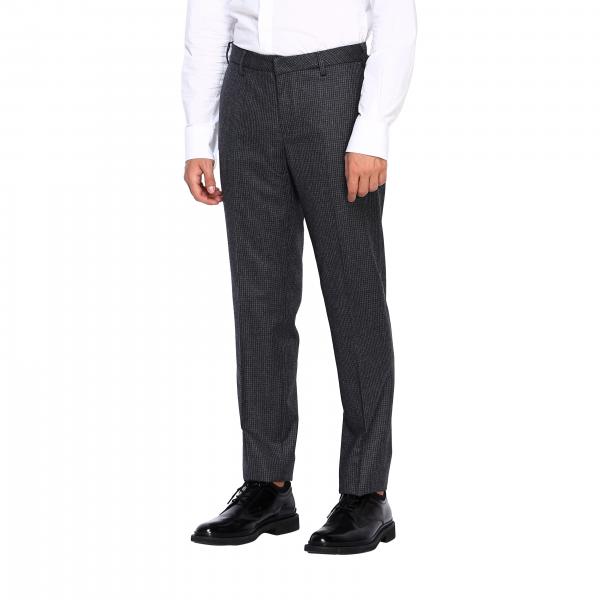 Micro America Lana Pantalone Tasche Quadro Uomo BaronioReef W1900 Yb6gf7y