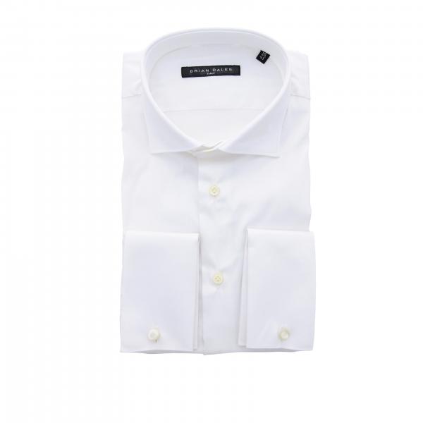 Brian Dales Camicie Outlet: Shirt men - White | Shirt Brian Dales ...