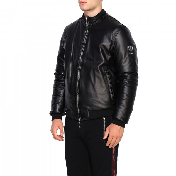 Uomo 1414 Paciotti Reversibile 4us NeroBomber Pelle Giacca H9WYbD2IeE