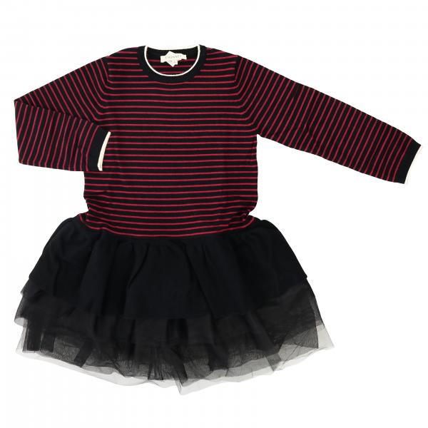 Twinset Outlet: Dress kids Twin Set | Dress Twinset Kids Black | Dress ...