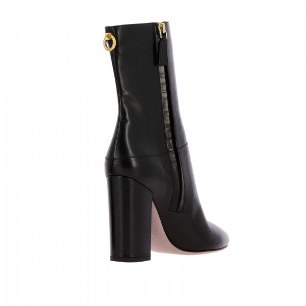 Valentino Garavani Outlet: heeled ankle boots for women - Black ...