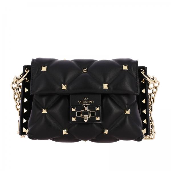 Valentino Garavani Outlet: Candystud mini bag in quilted leather with ...