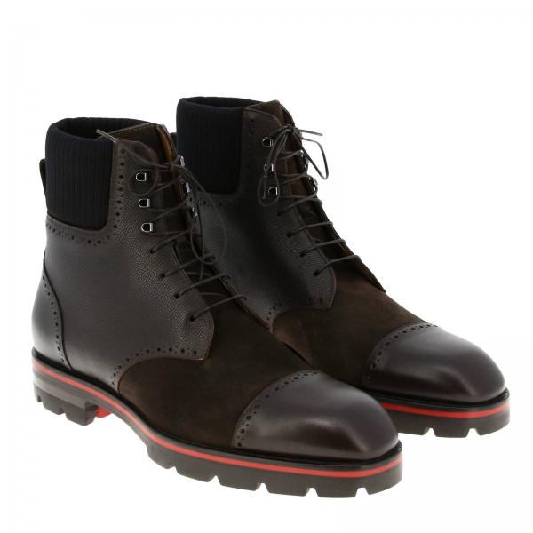 Christian Louboutin Botas Para Hombre Marrón Oscuro Botas Christian Louboutin 3191284 En 9882