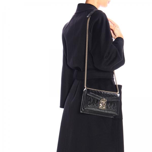 Mini Lisci Donna MiuA N88 Pelle Borsa Con Tracolla In 5bd083ooo Matelassé Bordi nwOPX0Nk8