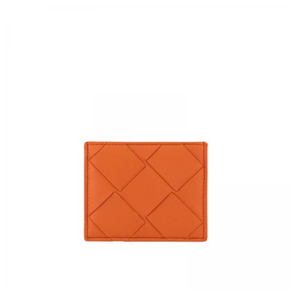 bottega veneta wallet orange