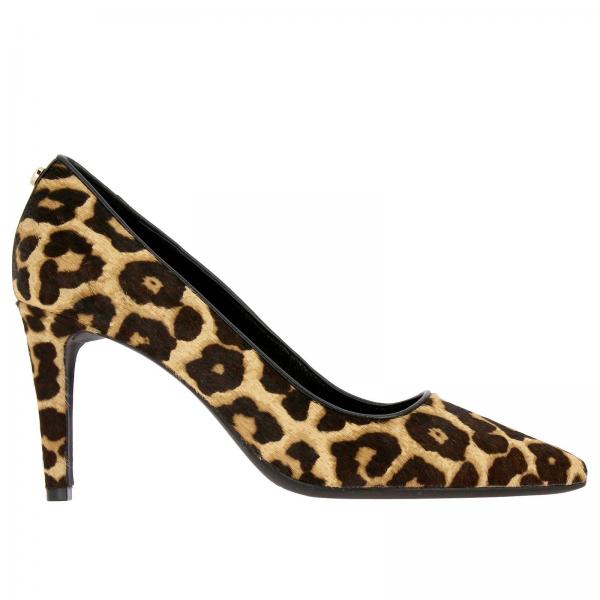 Туфли Dorothy flex Michael Michael Kors из кожи с ворсом с животным принтом