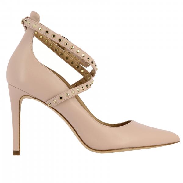 Туфли Jeannie Michael Michael Kors из кожи с ремешком и шипами