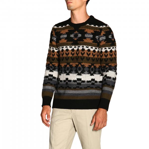 Maglia Fantasia A084 7056 Jacquard PecoraGirocollo Paolo Uomo WID9E2H