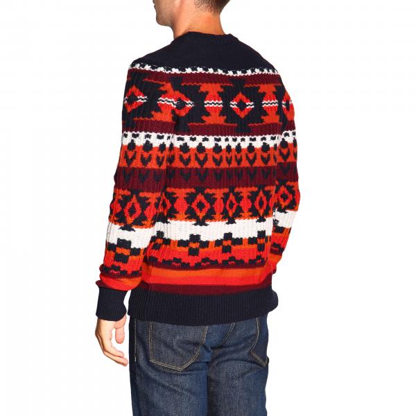 Maglia Fantasia A084 7056 Jacquard PecoraGirocollo Paolo Uomo WID9E2H