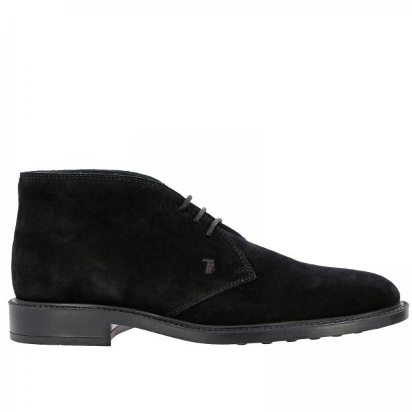 tod's suede boots mens