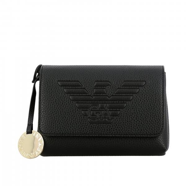 Emporio Armani Outlet: mini bag for women - Black | Emporio Armani mini ...