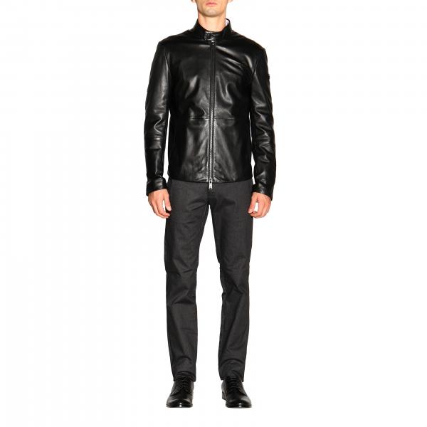 Emporio Armani Outlet: jacket for man - Black | Emporio Armani jacket ...