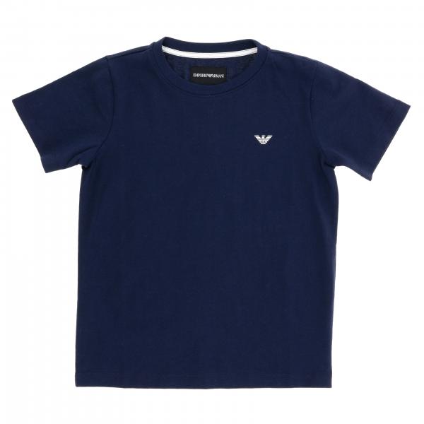 Emporio Armani Outlet Tshirt kids Blue TShirt Emporio Armani