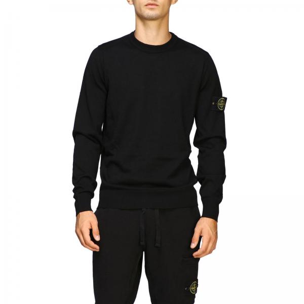 Sweater men Stone Island | Sweater Stone Island Men Black | Sweater ...