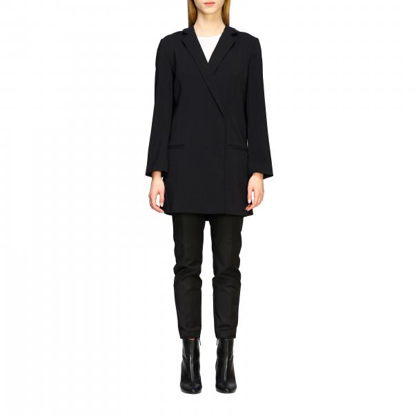 Armani Exchange Outlet: Blazer woman - Black | Armani Exchange Blazer ...