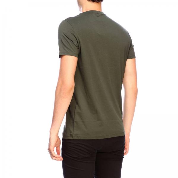 Outlet de Armani Exchange Camiseta básica de manga corta , Militar