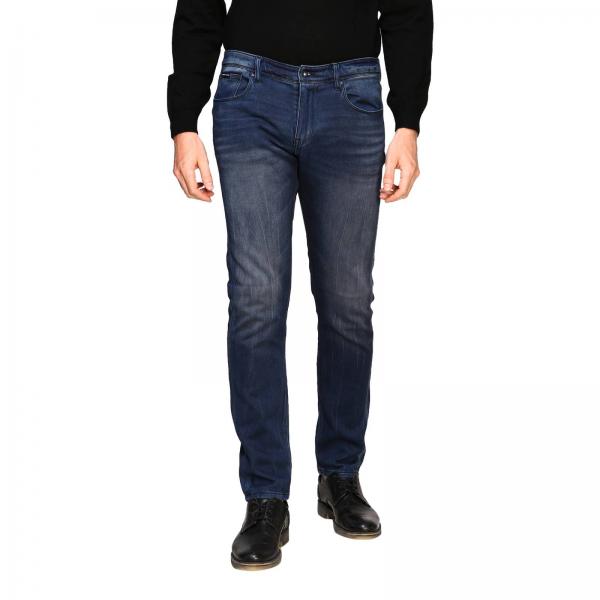 Armani Exchange Outlet: jeans for man - Blue | Armani Exchange jeans ...