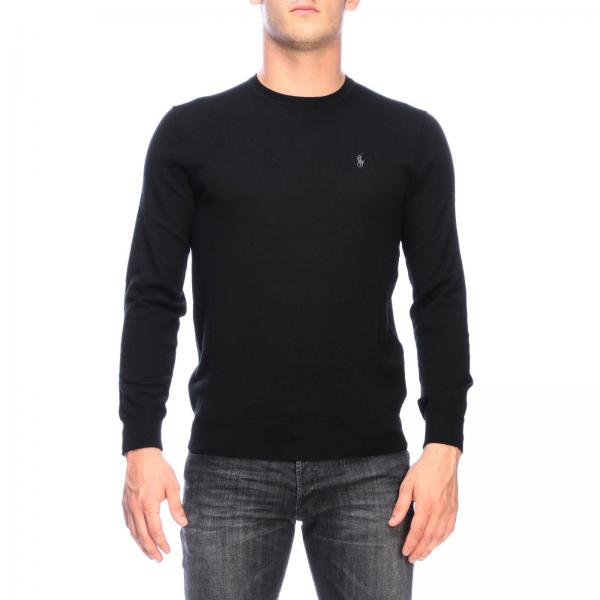 Polo Ralph Lauren Outlet: Slim fit crew neck sweater with embroidered ...