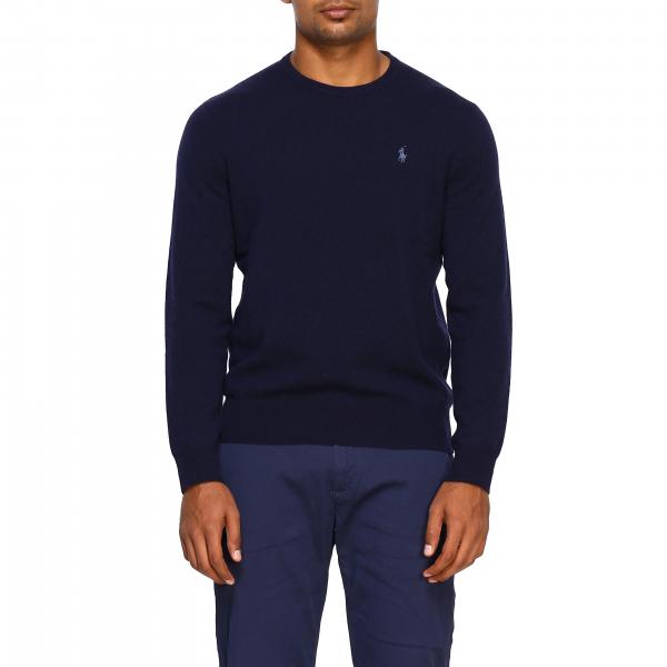 Polo Ralph Lauren Outlet: Jumper men - Blue | Jumper Polo Ralph Lauren ...