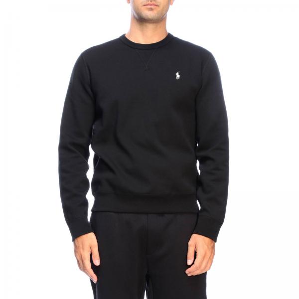 polo black crew neck