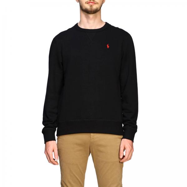 polo black crew neck