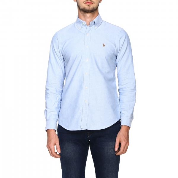 Polo Ralph Lauren Outlet: Custom fit Oxford shirt with button down ...