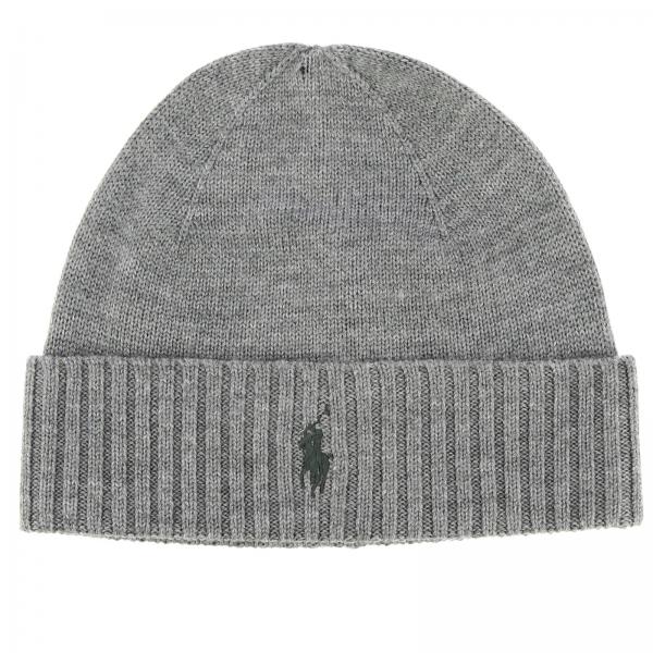 grey ralph lauren hat